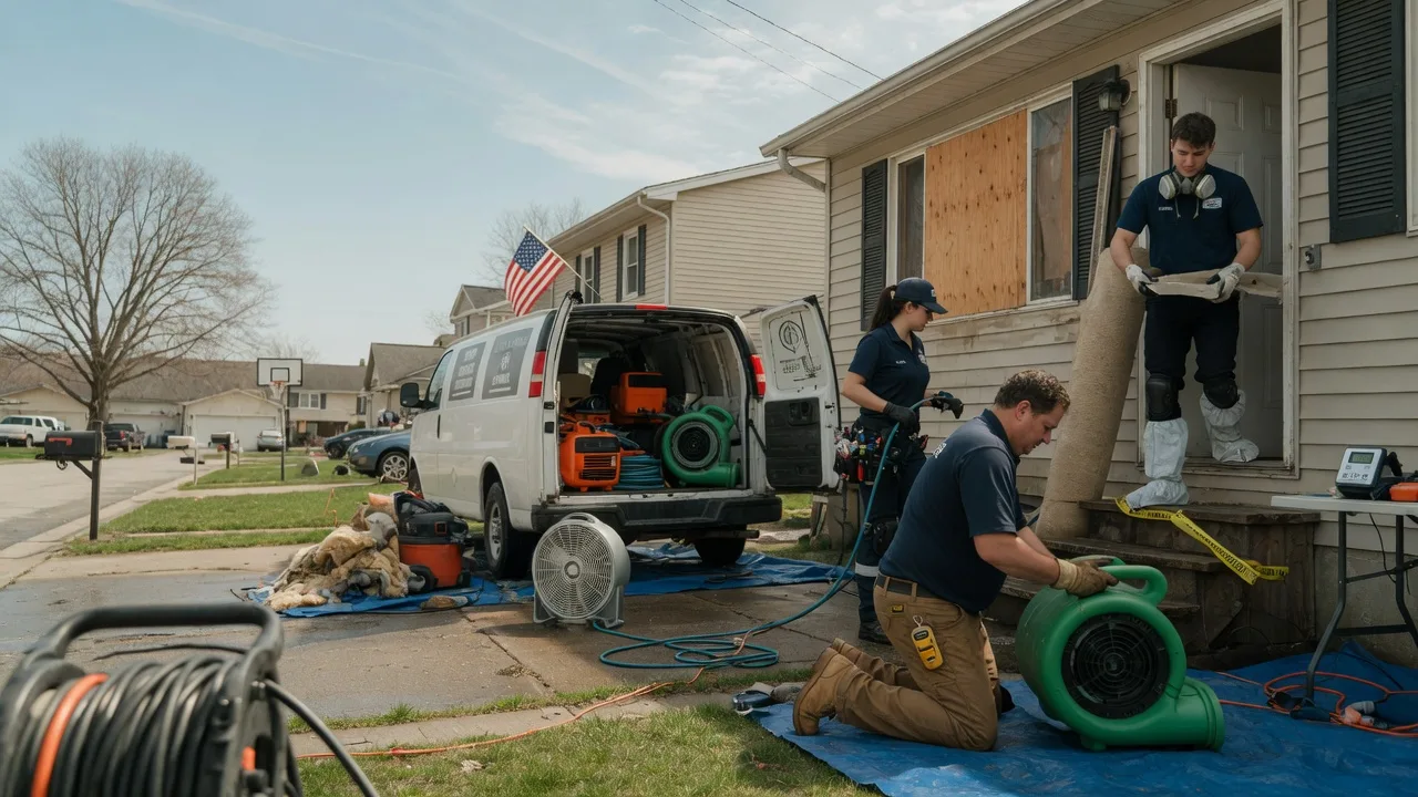 Water Damage Restoration in Harbert, MI near me